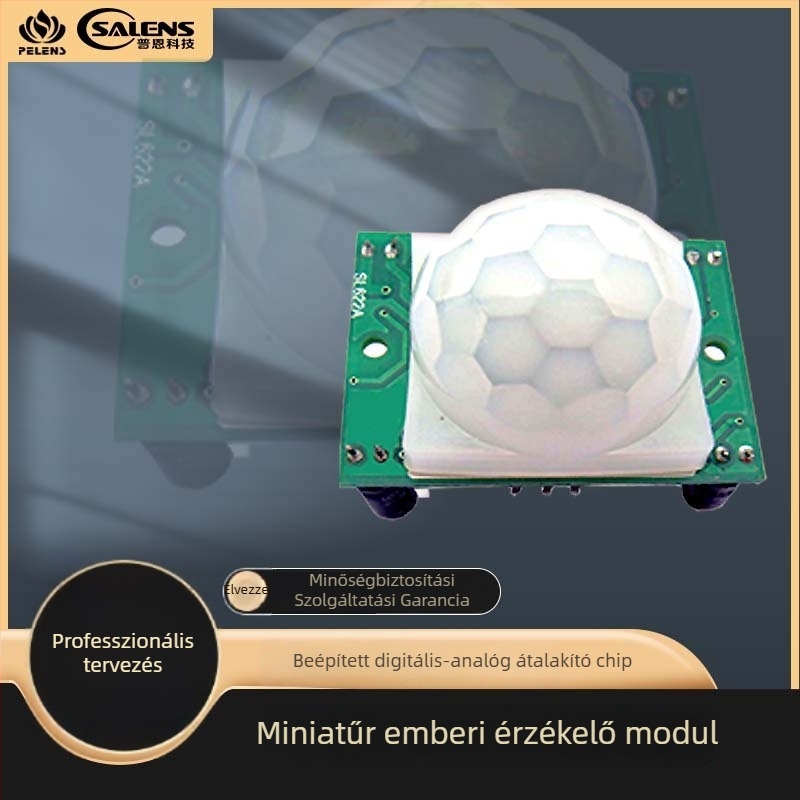 Piroelektrikus infravörös érzékelő modul, nagy érzékenység, hosszú hatótávolság SL620
