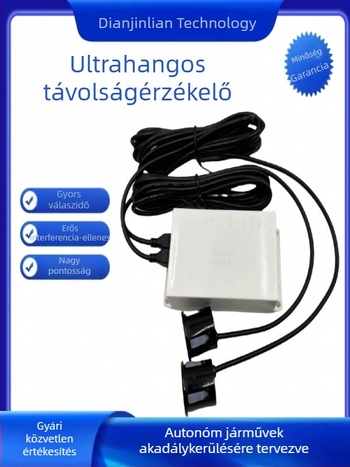 Állítható távolságú ultrahangos érzékelő, tolató radar modul, egytől négyig választható érzékelőfejek