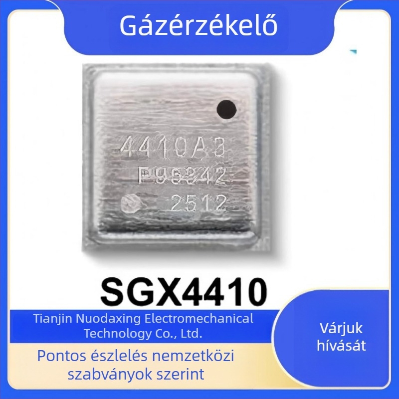 SGX4410 gázszenzor TVOC és beltéri levegőminőség (IAQ) detektálására, kompakt méretű