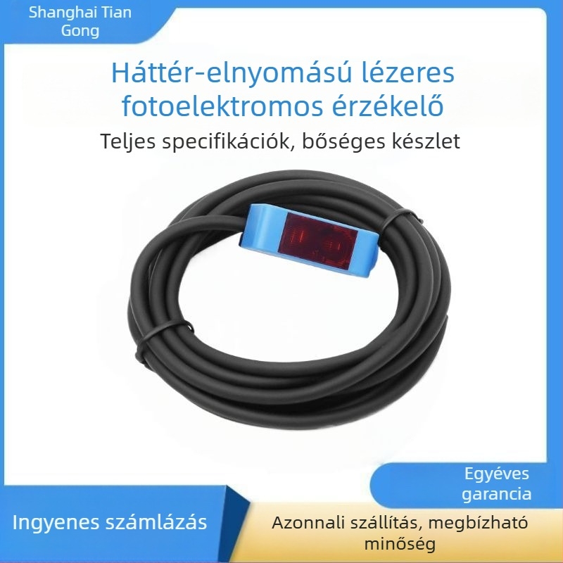 Losida lézeres fotóelektronikus kapcsoló szenzor háttérszűrés BG441NS