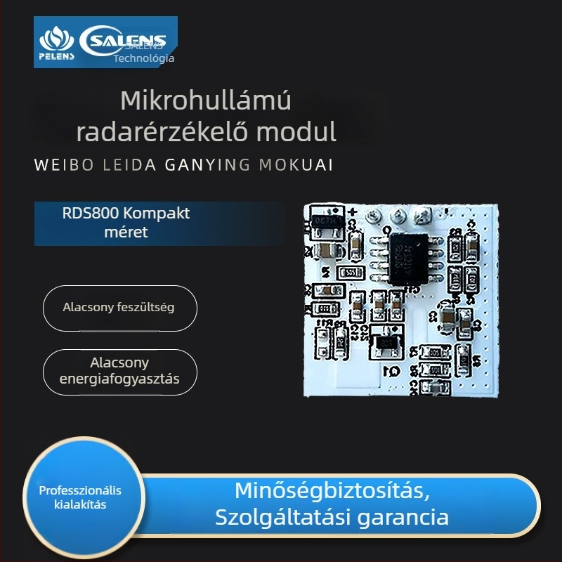 Puen Kis méretű alacsony feszültségű mikrohullámú indukciós modul RDS800