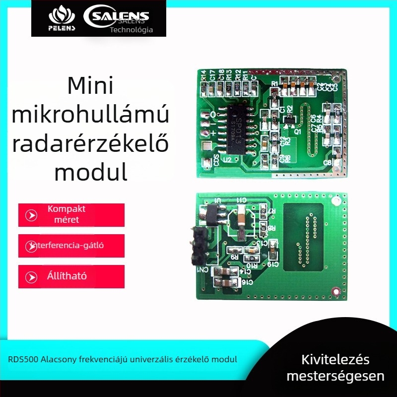 Puen Kis méretű alacsony feszültségű mikrohullámú indukciós modul RDS800