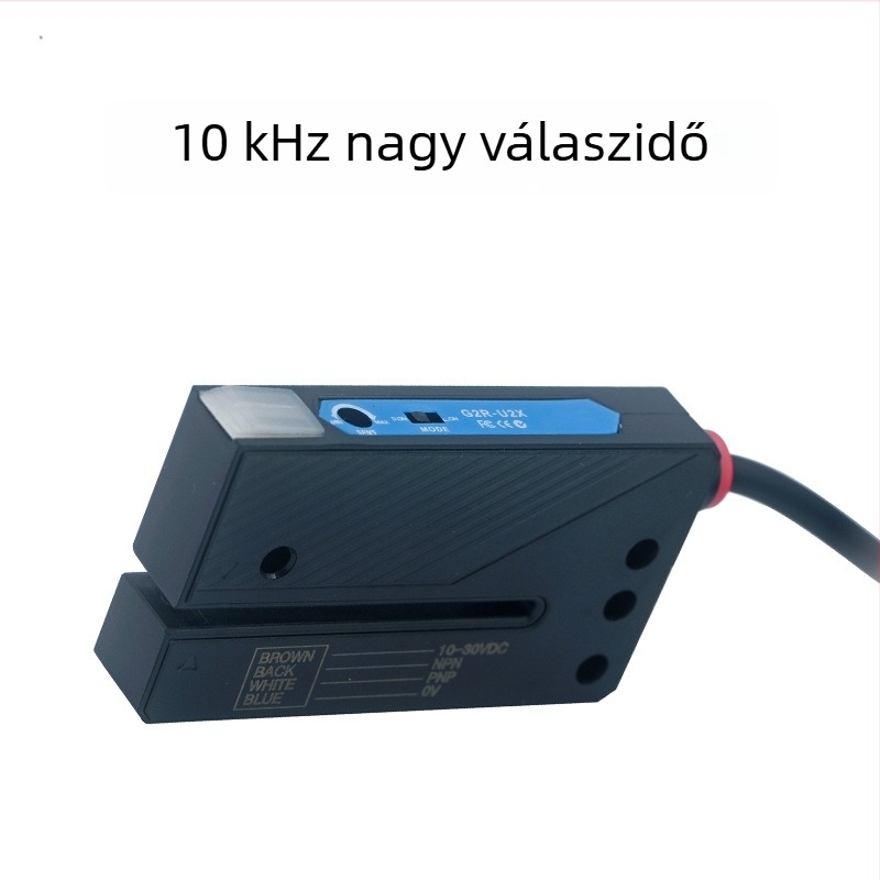 G2R slot típusú fotóelektronikus szenzor címkékhez, öntapadós címkék detektora