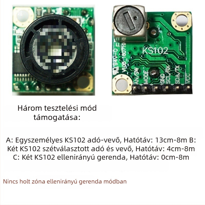 KS102 ultrahangos modul integrált távolságérzékelővel drónok akadálymegelőzéséhez