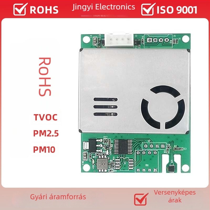 Levegőminőség-érzékelő modul M702 lézeres PM2.5, formaldehid, hőmérséklet és páratartalom, TVOC és CO2 – mindent egyben