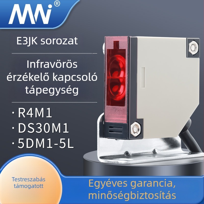 MN E3JK-R4M1 infravörös érzékelő 4M reflexiós fotóelektrikus kapcsoló