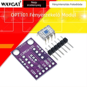 OPT101 analóg fényérzékelő modul – fényintenzitás modul monolit fotodiódával