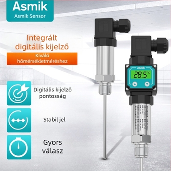 Hersman integrált hőmérséklet-transzmitter Pt100 beépíthető digitális érzékelővel, 4-20 mA