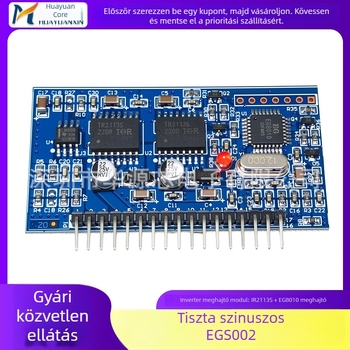 EGS002 Tiszta szinuszos inverter meghajtó fejlesztőpanel — EGS002A és EG8010+IR2113S modul