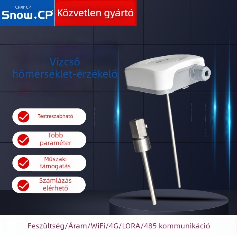 Vízcső hőmérséklet-átadó és magas pontosságú hőmérséklet-szenzor