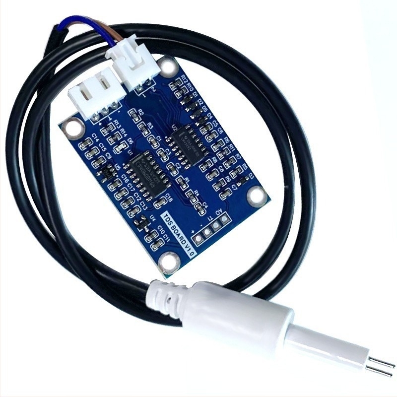 TDS szenzor modul, analóg jel, oldott szilárd anyagok, vízminőség-ellenőrzés, kompatibilis 51/STM32