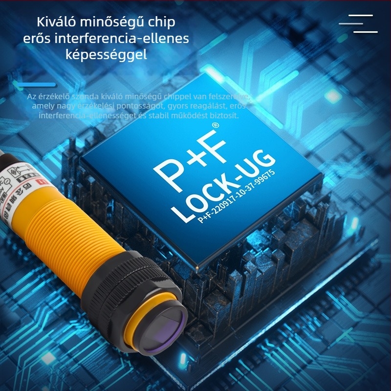 MN E3F-DS10 sorozat infravörös difúz reflexiós fotóelektrikus kapcsoló, 10 cm érzékelési távolság