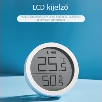 Qingping Bluetooth beltéri hőmérő és páratartalom-mérő, digitális, nagy pontosságú higrométer regisztráló szenzor