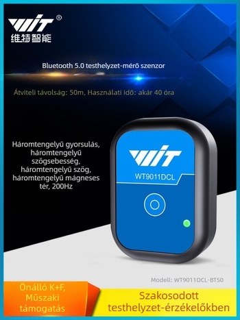 Vite Bluetooth 5.0 gyorsulásmérő, giroszkóp, szögérzékelő, elektronikus iránytű, mágnetométer, inklinometr