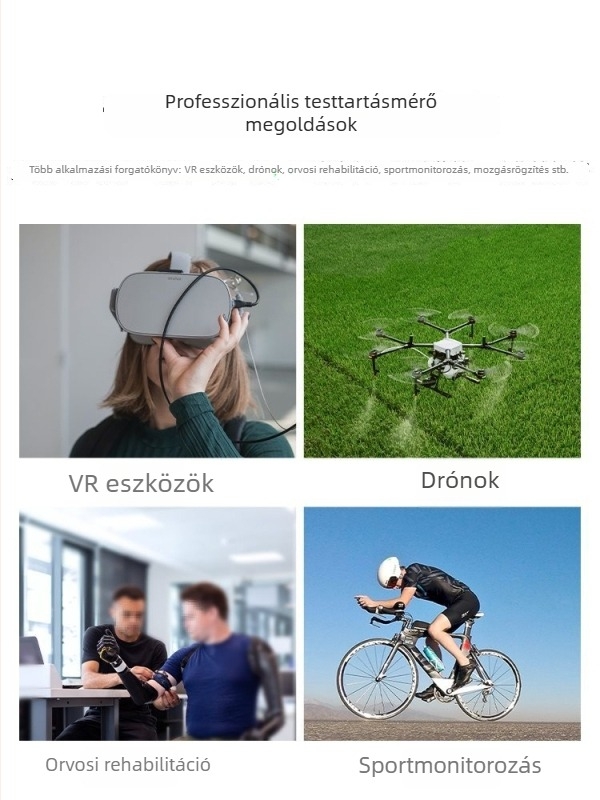 Vite Bluetooth 5.0 gyorsulásmérő, giroszkóp, szögérzékelő, elektronikus iránytű, mágnetométer, inklinometr
