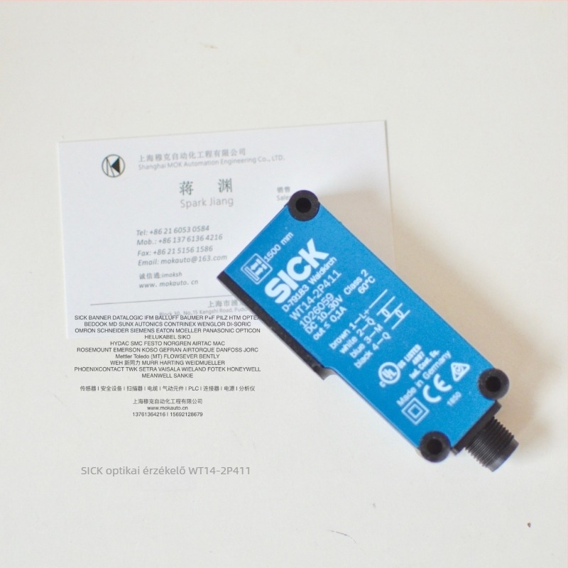 WT100-N1419 fotóelektronikus érzékelő, észlelési távolság 100 mm, IP67