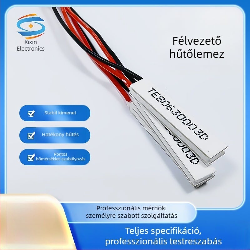 Szőrtelenítéshez szépészeti készülék félvezető hűtőchip TES (6×30×3.1), hűtőlap, csendes működés