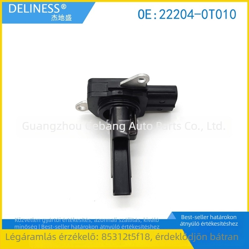 Légáram-mérő 22204-0T010 Toyota számára, kompatibil 22204-31010 és 22204-0T040