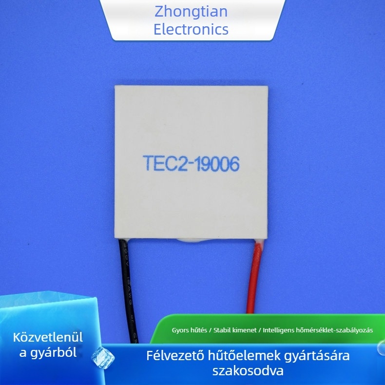 Termoelektrikus hűtőmodul TEC2-19006, kétszintes félvezető hűtőelem hűtődobozokhoz