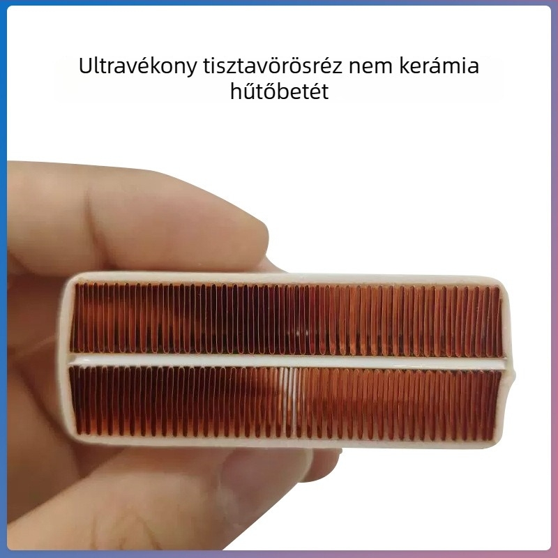 Autóüléshez tervezett termoelektromos fűtés- és hűtés modul, réz hűtőlemez, kerámiamentes hűtő