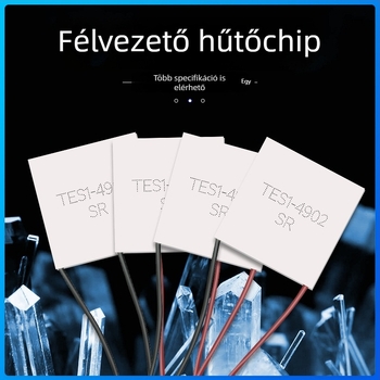TES1-4902/04902 félvezető hűtőlemez, 20×20, kézben tartható alacsony teljesítményű jéghűtő ventilátor