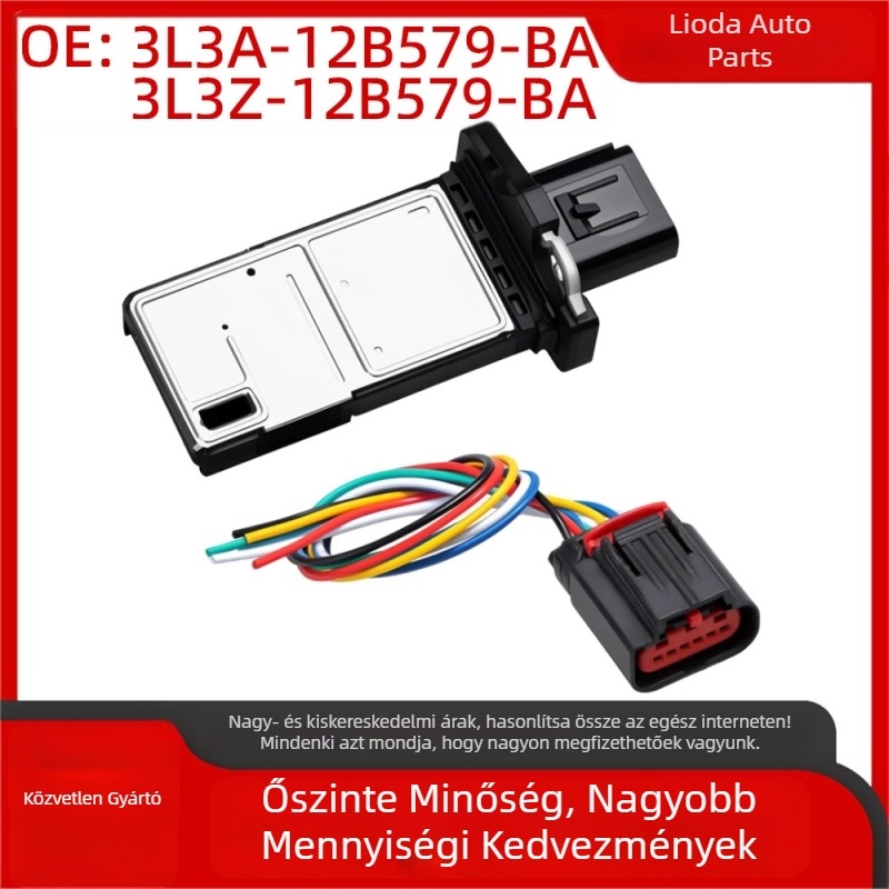 3L3A-12B579-BA Légmennyiség-szenzor csatlakozó kábel Ford Lincoln Mercury számára