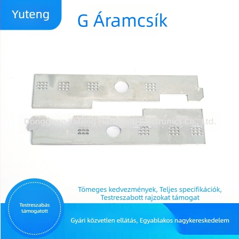 Magas áramú PCB forrasztóterminál, G-flow szalag, busbar, elektronikus kiegészítők – nyomócsík