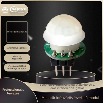 Puen Technology SL670 Digitális infravörös érzékelő modul emberi test érzékelésére, Ø15,5 mm