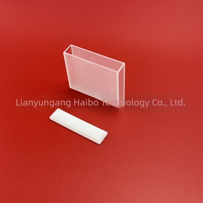 Standard cuvette UV-Vis spektrofotométerhez, 1–100 mm, kétszárnyú kvarcüveg