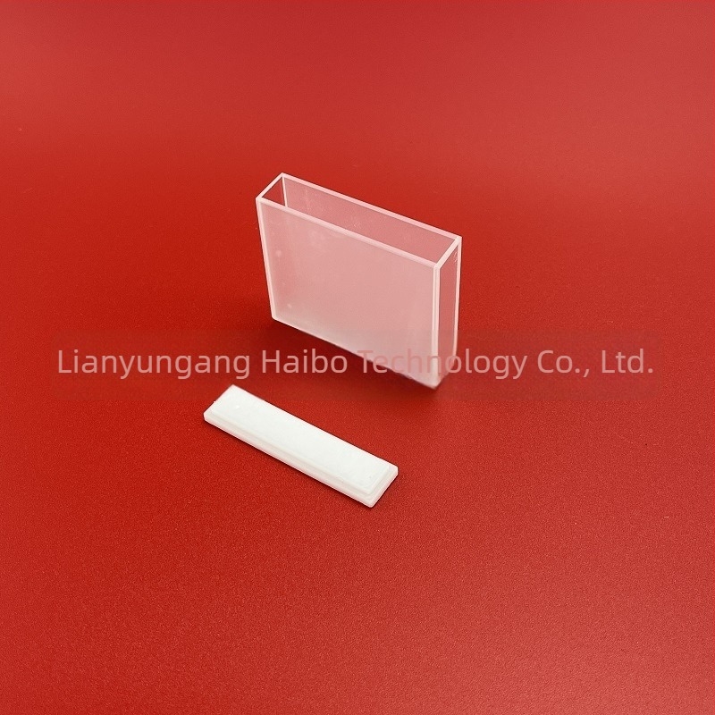 Standard cuvette UV-Vis spektrofotométerhez, 1–100 mm, kétszárnyú kvarcüveg