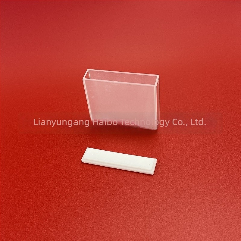 Standard cuvette UV-Vis spektrofotométerhez, 1–100 mm, kétszárnyú kvarcüveg