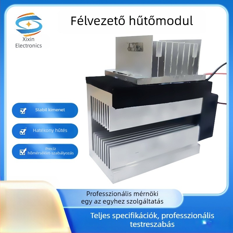TEA-3636 félvezető hűtőmodul, ipari kivitel, raktáron, ventilátoros hűtésű chip, nagy teljesítményű
