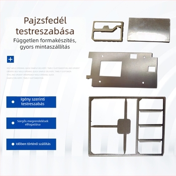 Árnyékoló fedél PCB-hez — préselt fémből készült alkatrészek