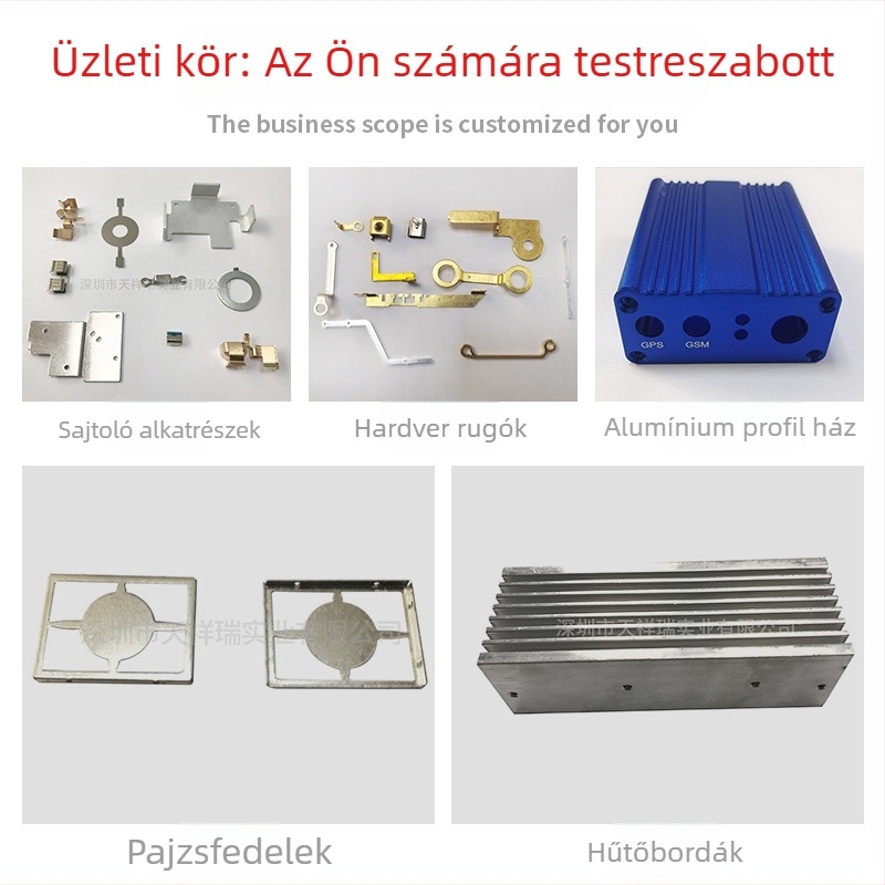 Árnyékoló fedél PCB-hez — préselt fémből készült alkatrészek