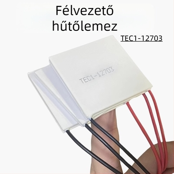 Eredeti TEC1-12703 termoelektrikus hűtőmodul, 40×40 mm, 12V 3A