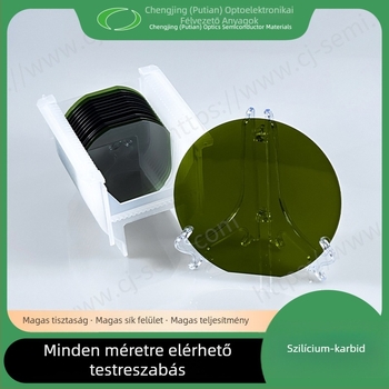 2 hüvelykes vezető SiC monokristály, 4H/N-típusú
