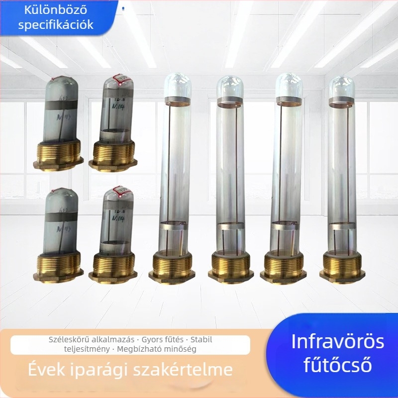 Személyre szabott kis molekulájú víz félvezető infravörös fűtőcső kvarcüvegben (kerámia)