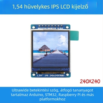 Új 1,54 hüvelykes IPS TFT LCD színes kijelző modul SPI soros interfésszel, 240x240 HD