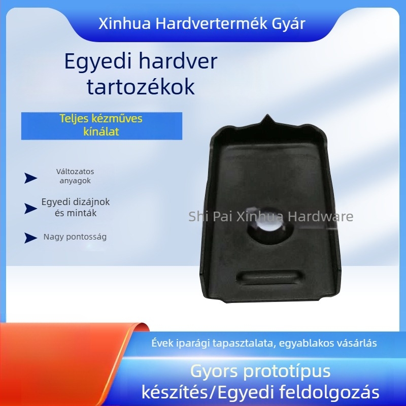 Lemezelt fém alkatrészek hardver-kiegészítőkhöz és audió berendezések fogantyúinak csatjai