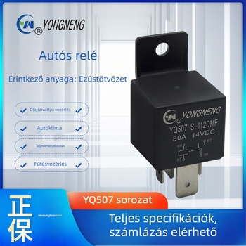 Yongneng YQ502 sorozat autórelé, 40A, 1.6W