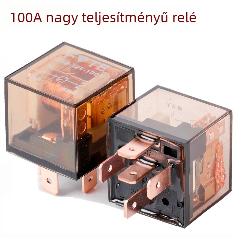 100A autóipari vízálló nagy teljesítményű relé autó módosításához