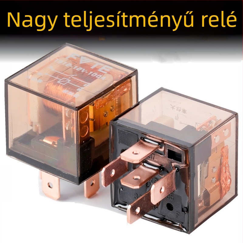 100A autóipari vízálló nagy teljesítményű relé autó módosításához