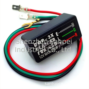 3-vezetékes LED villogó relé autó- és motorkerékpárhoz, LED irányjelzőkhöz, modell DOP-3X, 12V