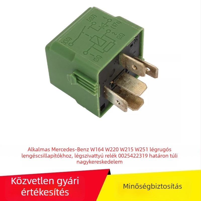 Mercedes-Benz W164/W220/W215/W251 légrugózás levegőpumpa-relé – 0025422319