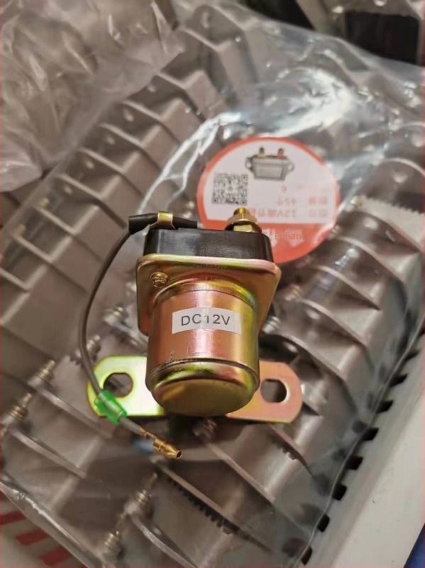 JD134/JD234 dízelgenerátor készlet tartozékai: indító motor és indító relé 12V/24V