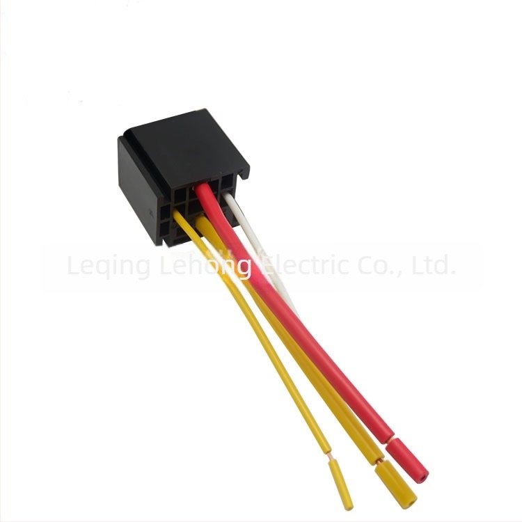 Autó relé aljzat, 80A, 12V/24V, 4‑pin és 5‑pin, normálisan nyitott és normálisan zárt, JD2912