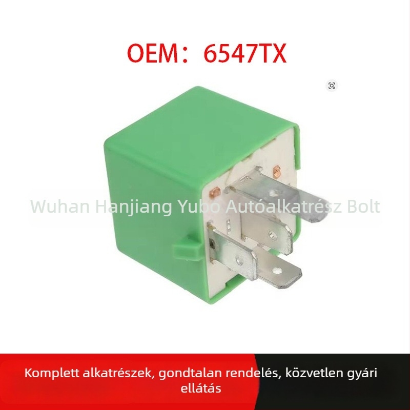 6547TX Relé Peugeot 206, 207, 306, 307, 406, 407, 807 kompatibilis