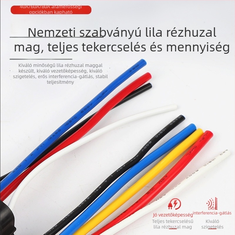 Vízálló integrált autórelé 40A, reléfoglalat kábelköteggel, kürt csatlakozó, 12V
