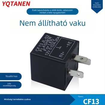 CF13 állíthatatlan LED autóvillogó, anti-villogás