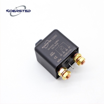 Koersted 250A 12V/24V nagyáramú autóindító relé tiszta réz tekercses